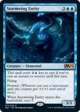 Core Set 2021 073/274 Stormwing Entitiy