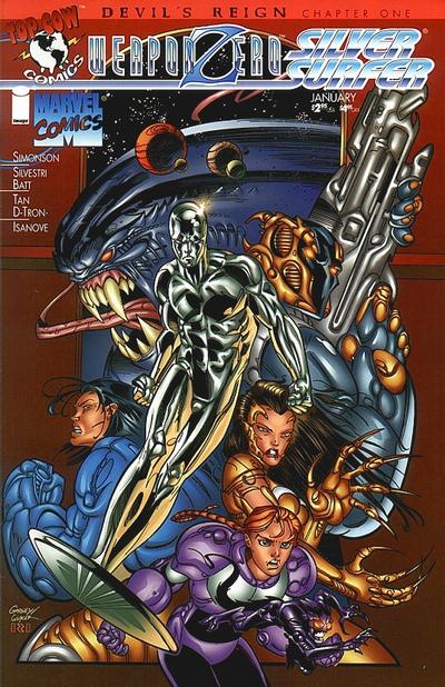 Devil's Reign #1 Weapon Zero Silver Surfer