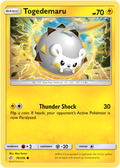 Cosmic Eclipse 074/236 Togedemaru