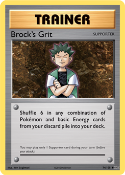 Evolutions 074/108 Brock's Grit