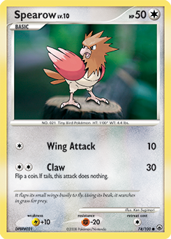 Majestic Dawn 074/100 Spearow