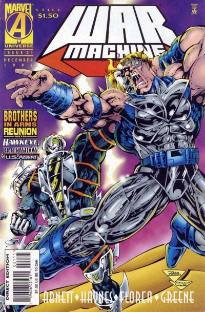 War Machine #21 Marvel Comics (1994)