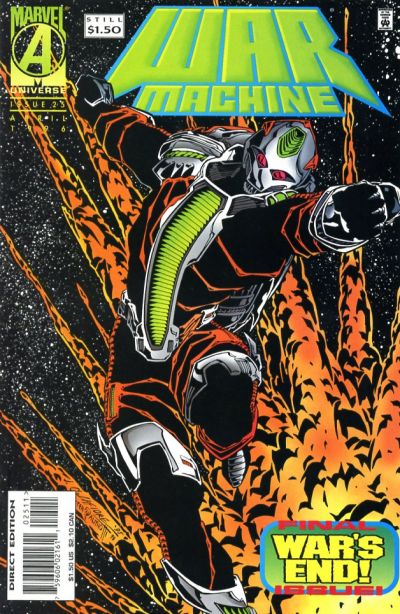 War Machine #25 Marvel Comics (1994)