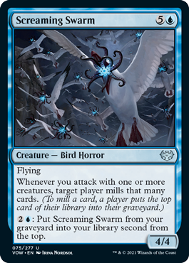 Innistrad: Crimson Vow 075/277 Screaming Swarm