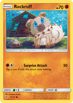 Forbidden Light 075/131 Rockruff