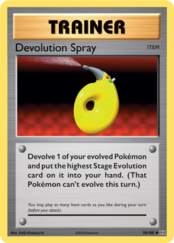 Evolutions 076/108 Devolution Spray