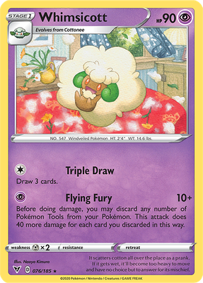 Vivid Voltage 076/185 Whimsicott