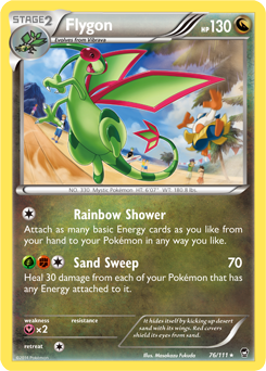 Furious Fists 076/111 Flygon