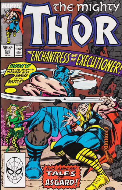 The Mighty Thor #403 Marvel Comics (1966)