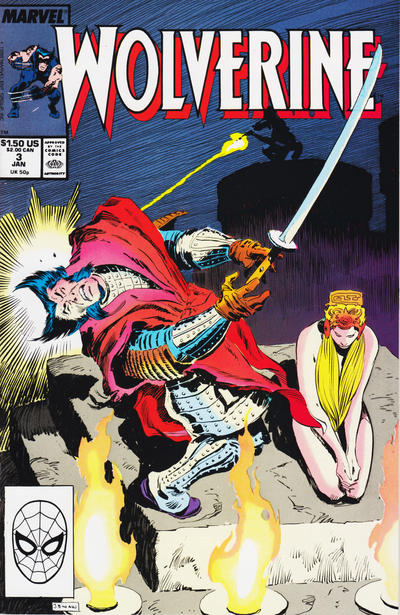 Wolverine #3 Marvel Comics (1988)(CH)