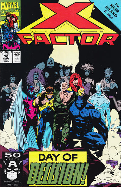 X-factor #70 Marvel Comics (1985)