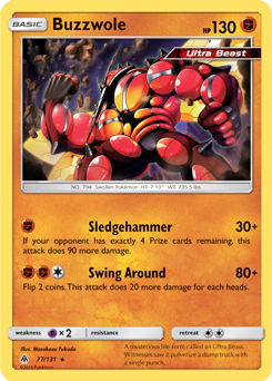 Forbidden Light 077/131 Buzzwole (Reverse Holo)