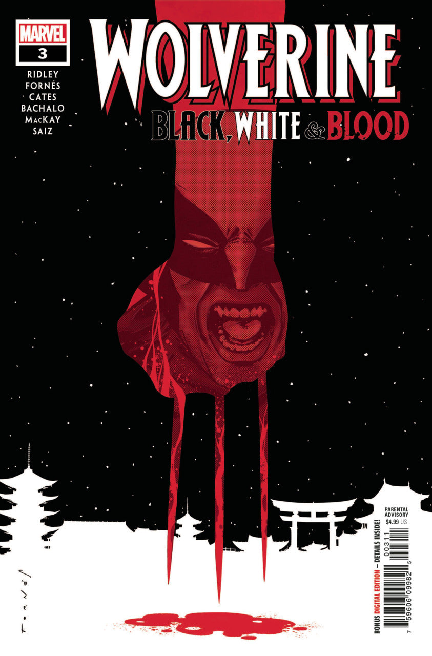 Wolverine Black, White & Blood #3 Marvel Comics (2021)