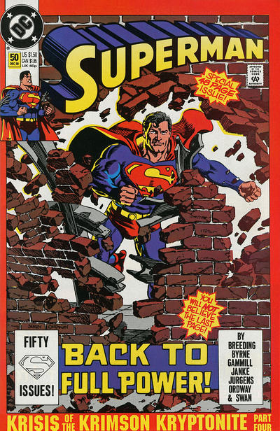 Superman #50 DC Comics (1987)