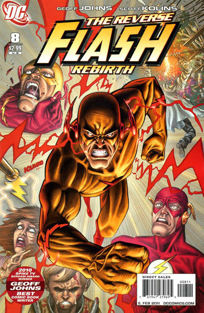 The Flash #8 DC Comics (2010)