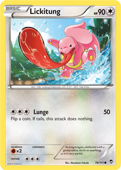 Furious Fists 078/111 Lickitung