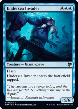 Kaldheim 078/285 Undersea Invader (Foil)