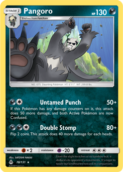 Forbidden Light 078/131 Pangoro