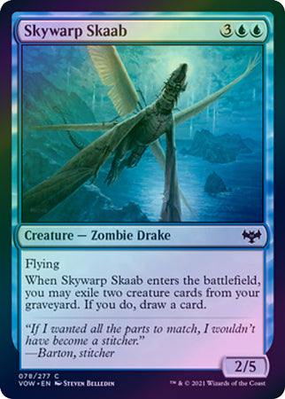 Innistrad: Crimson Vow 078/277 Skywarp Skaab (Foil)