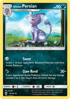 Sun & Moon 079/149 Alolan Persian