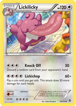 Furious Fists 079/111 Lickilicky