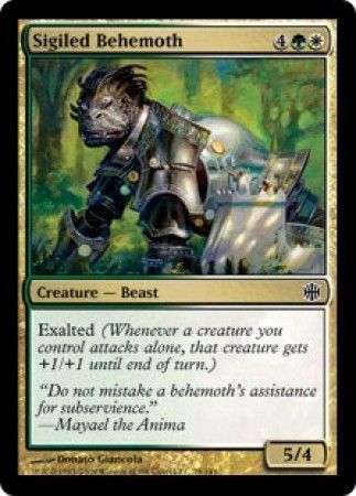 Alara Reborn 079/145 Sigiled Behemoth