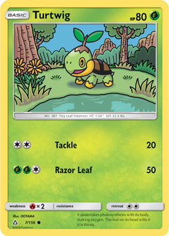 Ultra Prism 007/156 Turtwig