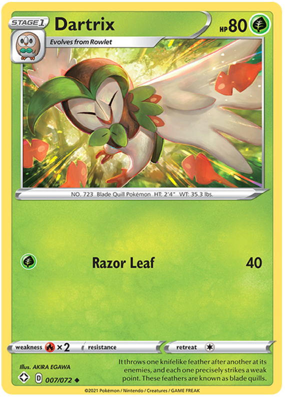 Shining Fates 007/072 Dartrix