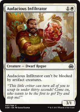 Aether Revolt 007/184 Audacious Infiltrator