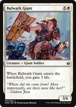 War of the Spark 007/264 Bulwark Giant