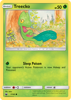 Celestial Storm 007/168 Treecko