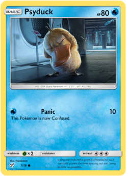 Detective Pikachu 07/18 Psyduck (Holo)