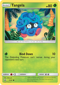 Burning Shadows 007/147 Tangela