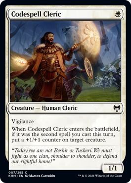 Kaldheim 007/285 Codespell Cleric