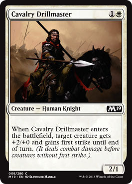 Core Set 2019 008/280 Cavalry Drillmaster