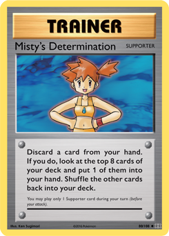 Evolutions 080/108 Misty's Determination