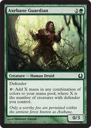 Return to Ravnica 115/274 Axebane Guardian