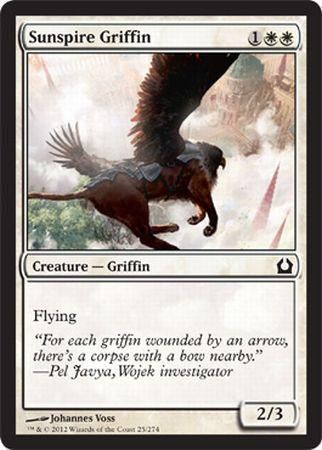 Return to Ravnica 025/274 Sunspire Griffin