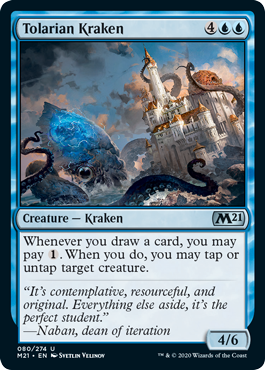 Core Set 2021 080/274 Tolarian Kraken