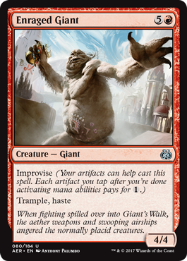 Aether Revolt 080/184 Enraged Giant