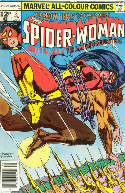 Spider-woman #8 Marvel Comics (1978)