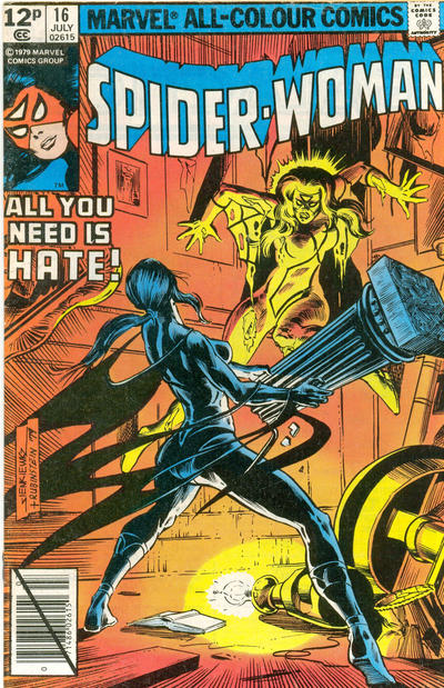 Spider-woman #16 Marvel Comics (1978)