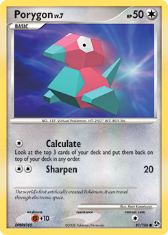 Great Encounters 081/106 Porygon