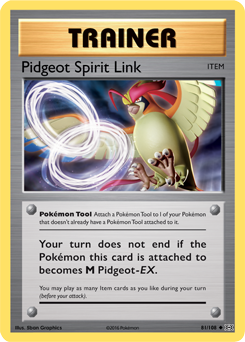 Evolutions 081/108 Pidgeot Spirit Link