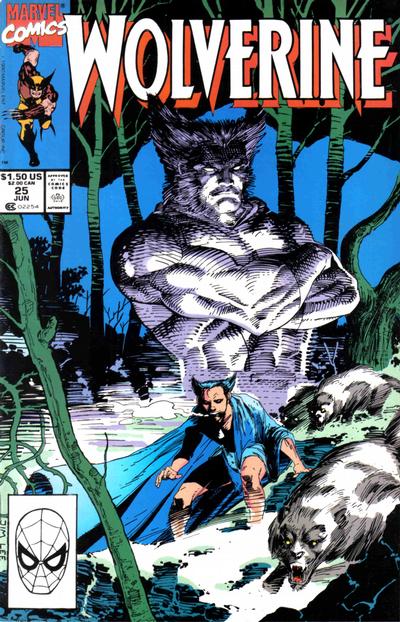 Wolverine #25 Marvel Comics (1988)