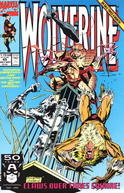 Wolverine #45 Marvel Comics (1988)(CH)