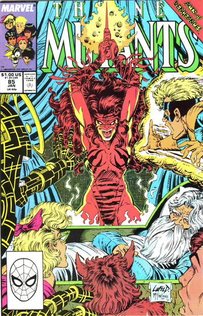 The New Mutants #85 Marvel Comics (1983)