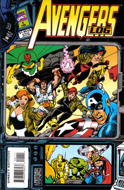 Avengers Log #1 Marvel Comics (1994)