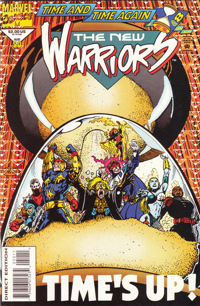 The New Warriors #50 Marvel Comics (1990)