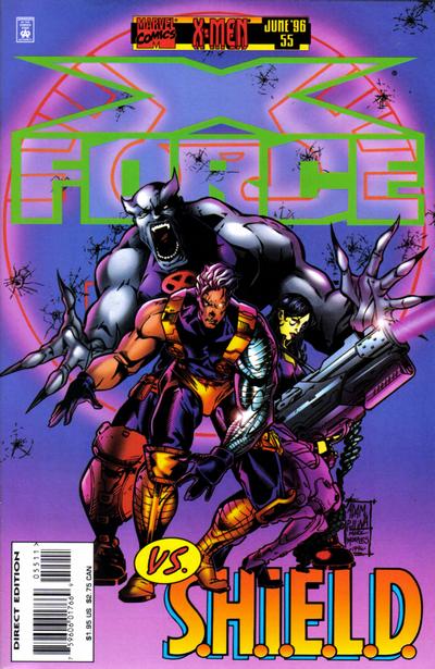 X-Force #55 Marvel Comics (1991)